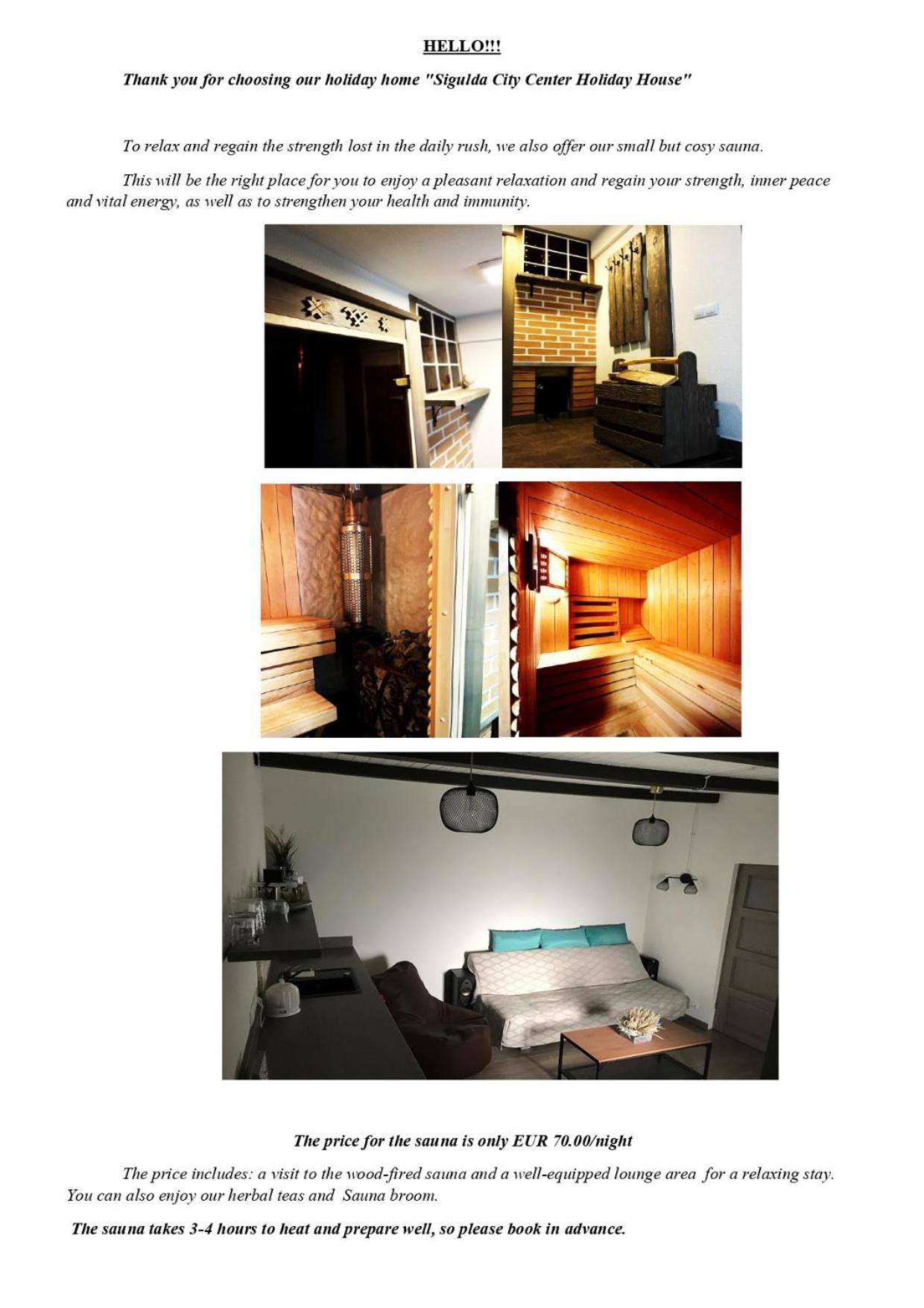 Sigulda City Center Holiday House Bagian luar foto